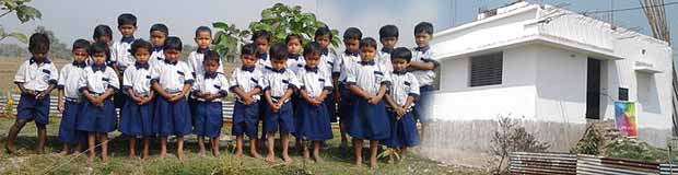 School Children with Uniform